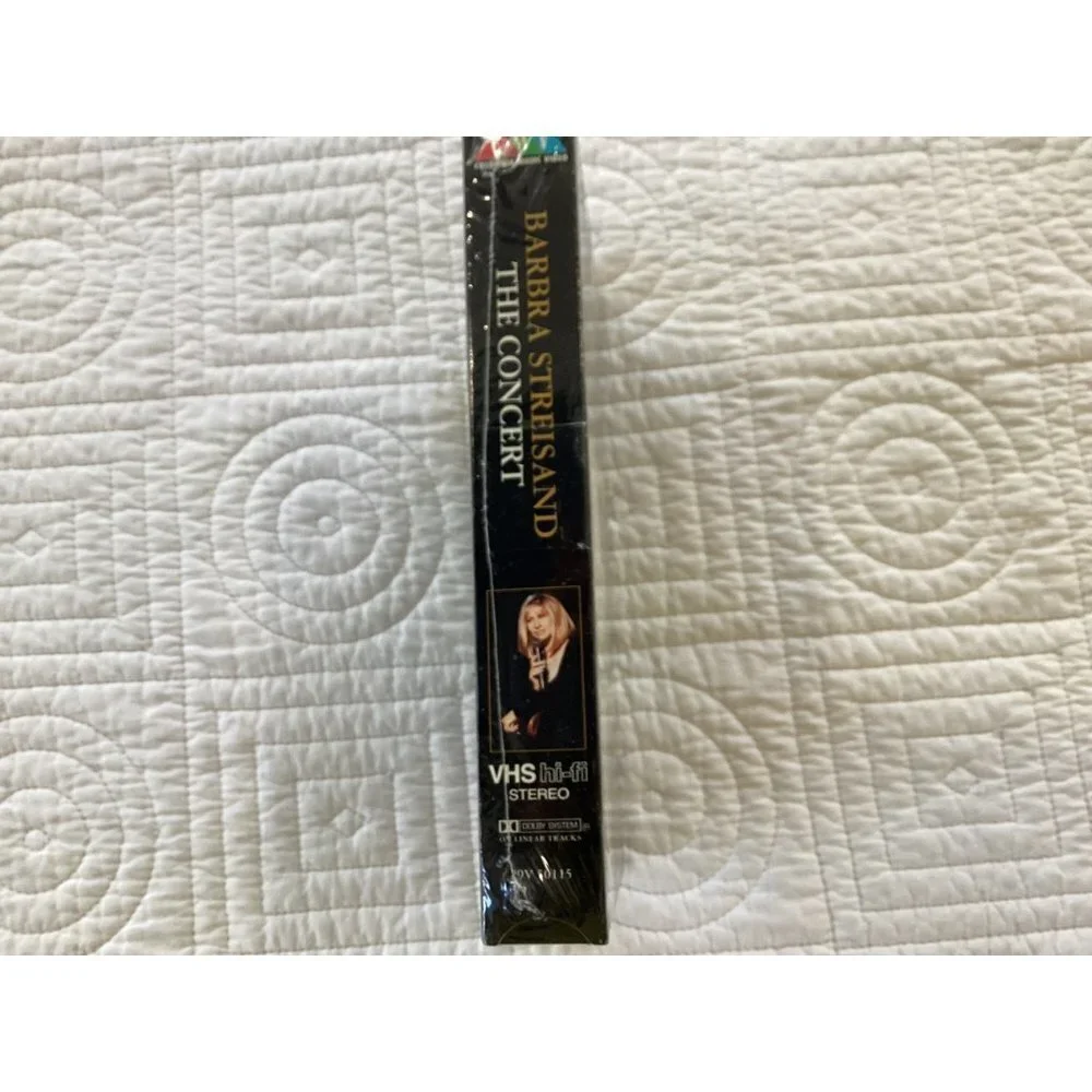 New Barbra Streisand - Barbra The Concert VHS 1994 Live At The Arrowhead Pond VT